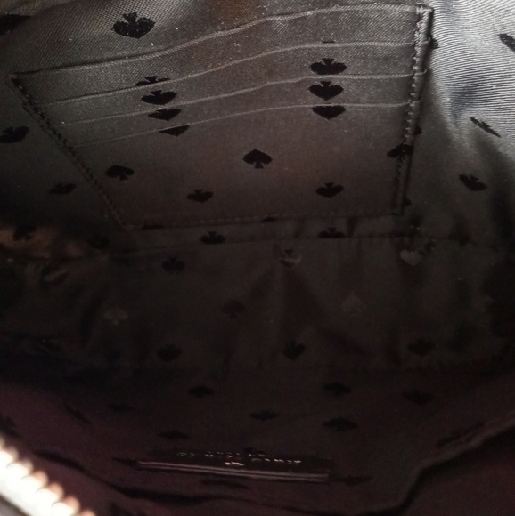 Kate Spade Black Leathet Glitter On Mini Camera Bag - Picture 14 of 16